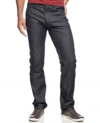 Add some sleek denim to your jeans style with this pair from Armani Jeans Add some sleek denim to your jeans style with this pair from Armani Jeans