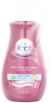 Veet Fast Acting Gel Cream Hair Remover Legs & Body Sensitive Formula, 13.5 Ounce Pump Veet Fast Acting Gel Cream Hair Remover Legs & Body Sensitive Formula, 13.5 Ounce Pump