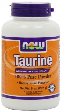 NOW Foods Taurine Pure Powder, 8 ounce NOW Foods Taurine Pure Powder, 8 ounce