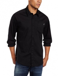 Volcom Men's Why Factor Solid Long Sleeve Shirt Volcom Men's Why Factor Solid Long Sleeve Shirt