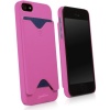 BoxWave Card Wallet Apple iPhone 5 Case (Cosmo Pink)