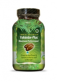 Irwin Naturals Advanced Yohimbe Plus Dietary Supplement Liquid Gel Caps, 100-Count Bottles (Pack of 2) Irwin Naturals Advanced Yohimbe Plus Dietary Supplement Liquid Gel Caps, 100-Count Bottles (Pack of 2)
