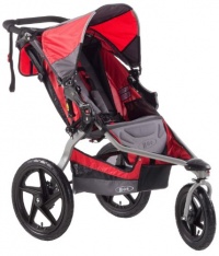 BOB Stroller Strides Single Fitness Stroller, Red BOB Stroller Strides Single Fitness Stroller, Red
