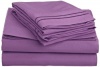 Clara Clark 4pc Bed Sheet Set, Queen Size, Lavender