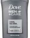 Dove Men+Care Cool Silver Antiperspirant  2.7 Oz