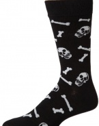 K. Bell Socks Men's Skull And Bones Sock Socks