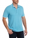 Perry Ellis Men's Short Sleeve Mesh Polo