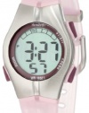 Armitron Women's 456963PNK Sport Chronograph Pink Resin Strap Digital Display Watch