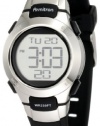 Armitron Women's 457012BLK Sport Chronograph Black Resin Stainless-Steel Accent Strap Watch
