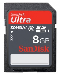 SanDisk Ultra 8 GB SDHC Class 4 Flash Memory Card (SDSDH-008G-U46) SanDisk Ultra 8 GB SDHC Class 4 Flash Memory Card (SDSDH-008G-U46)