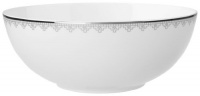Villeroy & Boch White Lace 8-1/2-Inch Round Vegetable Bowl Villeroy & Boch White Lace 8-1/2-Inch Round Vegetable Bowl