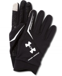 Stay in touch with your personal devices with these specialty gloves from Under Armour. Stay in touch with your personal devices with these specialty gloves from Under Armour.