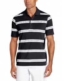 IZOD Men's Short Sleeve Striped Golf Polo