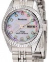 Armitron NOW Women's 752475MPSV Swarovski Crystal Accented Silver-Tone Bracelet Watch