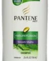 Pantene Pro-V Nature Fusion Smooth Vitality Shampoo, 25.4-Fluid Ounce (Pack of 2)