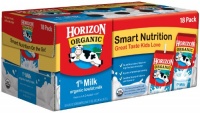 Horizon Organic 1 % Low Fat Milk, 8-Ounce Aseptic Cartons (Pack of 18)