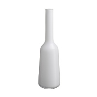 Designed with a tall, slender neck and a wide, gently curved base, Villery & Boch's Neck Bottle Vase is handcrafted from four sparkling layers of lead-free crystal.
