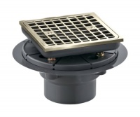 Kohler K-9136-BN Square Design Tile-In Shower Drain Finish: Vibrant Brushed Nickel