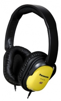 Panasonic RPHC200Y Noise Canceling Headphones Yellow Panasonic RPHC200Y Noise Canceling Headphones Yellow