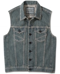 In vest. This cool city look from Ring of Fire is a surefire style you'll love for a layered look. In vest. This cool city look from Ring of Fire is a surefire style you'll love for a layered look.