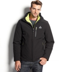 From blustery to mild and anything in-between, this 3-in-1 Gerry down jacket keeps you ready to race down the slopes all day. From blustery to mild and anything in-between, this 3-in-1 Gerry down jacket keeps you ready to race down the slopes all day.