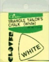 Clover Triangle Tailors Chalk, White