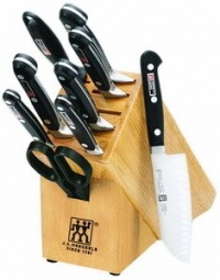 Zwilling J.A. Henckels Pro S Stainless-Steel 10-Piece Knife Set with Block Zwilling J.A. Henckels Pro S Stainless-Steel 10-Piece Knife Set with Block