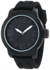 Kenneth Cole Reaction Men's RK1233 Triple Black with White Details Watch Kenneth Cole Reaction Men's RK1233 Triple Black with White Details Watch