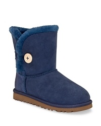 UGG® Australia suede ankle boots with genuine shearling lining will keep her feet in ultimate comfort. UGG® Australia suede ankle boots with genuine shearling lining will keep her feet in ultimate comfort.