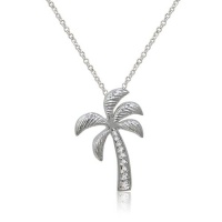 Effy Jewelry Effy® 14K White Gold Diamond Palm Tree Pendant .04 Tcw. Effy Jewelry Effy® 14K White Gold Diamond Palm Tree Pendant .04 Tcw.