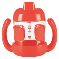 OXO Tot Sippy Cup with Handles, Orange, 7 Ounce OXO Tot Sippy Cup with Handles, Orange, 7 Ounce