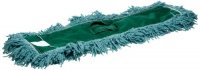 Rubbermaid Commercial FGJ55300 Twisted Loop Blend Antimicrobial Dust Mop, 24 Length x 5 Width, Green