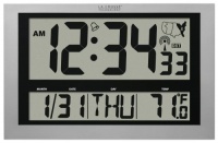 La Crosse Technology 513-1211 Atomic Wall Clock with Jumbo LCD Display with Indoor Temperature La Crosse Technology 513-1211 Atomic Wall Clock with Jumbo LCD Display with Indoor Temperature