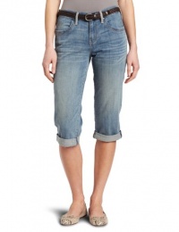 Levi's Women's 515 Capri Jean With Belt Levi's Women's 515 Capri Jean With Belt