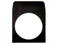 100 Black Paper CD Sleeves with Window & Flap 100 Black Paper CD Sleeves with Window & Flap