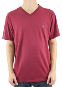 Polo Ralph Lauren Men's V-Neck Short Sleeve T-Shirt Carson Red PRL Polo Ralph Lauren Men's V-Neck Short Sleeve T-Shirt Carson Red PRL