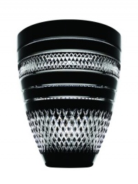 John Rocha at Waterford Black Voya 10-Inch Bouquet Vase John Rocha at Waterford Black Voya 10-Inch Bouquet Vase