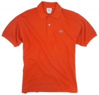 Lacoste Short Sleeve Classic Pique Polo (X-Large, Flamenco) Lacoste Short Sleeve Classic Pique Polo (X-Large, Flamenco)