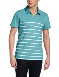 Calvin Klein Jeans Men's Tinge Stripe Short Sleeve Polo Calvin Klein Jeans Men's Tinge Stripe Short Sleeve Polo