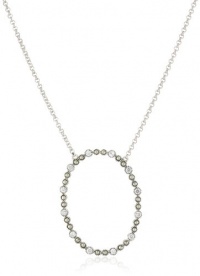 Judith Jack Starlight Sterling Silver, Marcasite and Cubic Zirconia Oval Pendant Necklace Judith Jack Starlight Sterling Silver, Marcasite and Cubic Zirconia Oval Pendant Necklace