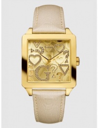 GUESS Dazzling Hearts and G Icons Watch - Gold GUESS Dazzling Hearts and G Icons Watch - Gold