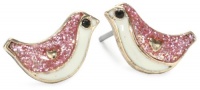 Betsey Johnson Flights of Fancy Pink Bird Stud Earrings Betsey Johnson Flights of Fancy Pink Bird Stud Earrings
