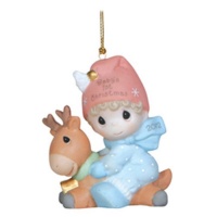 Precious Moments Baby's First Christmas 2012, Boy Figurine Precious Moments Baby's First Christmas 2012, Boy Figurine