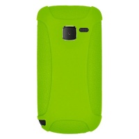 Amzer Silicone Skin Jelly Case for Nokia C3 - Green Amzer Silicone Skin Jelly Case for Nokia C3 - Green