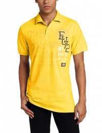 ecko unltd. Men's EU 72 Cascading Logo Polo ecko unltd. Men's EU 72 Cascading Logo Polo