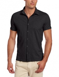 Calvin Klein Sportswear Men's Short Sleeve Button Down Stretch Calvin Klein Sportswear Men's Short Sleeve Button Down Stretch