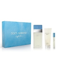 This three-piece set includes a 100 mL Eau de Toilette, 100 mL Body Crème and 7.1 mL Travel Spray.A fragrance that evokes the spirit of Italy. An irresistible combination of Sicilian citron, green apple and warm musk. This three-piece set includes a 100 mL Eau de Toilette, 100 mL Body Crème and 7.1 mL Travel Spray.A fragrance that evokes the spirit of Italy. An irresistible combination of Sicilian citron, green apple and warm musk.