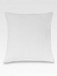 All over zigzag embroidery creates a richly textured puckered effect.18 squareCottonMachine washImported All over zigzag embroidery creates a richly textured puckered effect.18 squareCottonMachine washImported