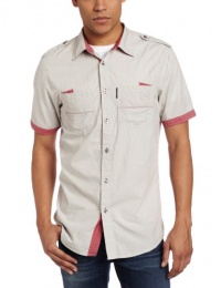 ecko unltd. Men's Stereo Short Sleeve Woven