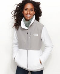 Made from recycled Polartec® fleece, the Denali fleece jacket melds high performance with eco-conscious style. Wear it alone or as a liner -- it zips in easily to other outerwear apparel from The North Face. Made from recycled Polartec® fleece, the Denali fleece jacket melds high performance with eco-conscious style. Wear it alone or as a liner -- it zips in easily to other outerwear apparel from The North Face.